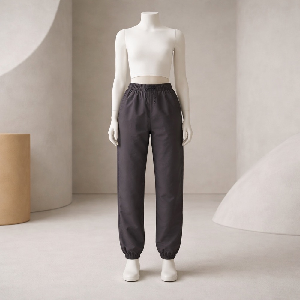 My Mum Made It Joggers Drawstring Dark Gray Womens Size 3XL